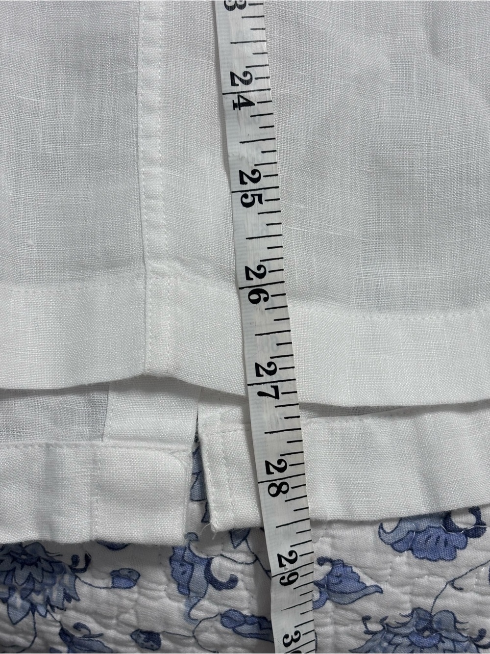 Lauren Ralph Lauren Women’s Plus 2X White Linen Button Down Shirt 3/4 Sleeve - Picture 11 of 11